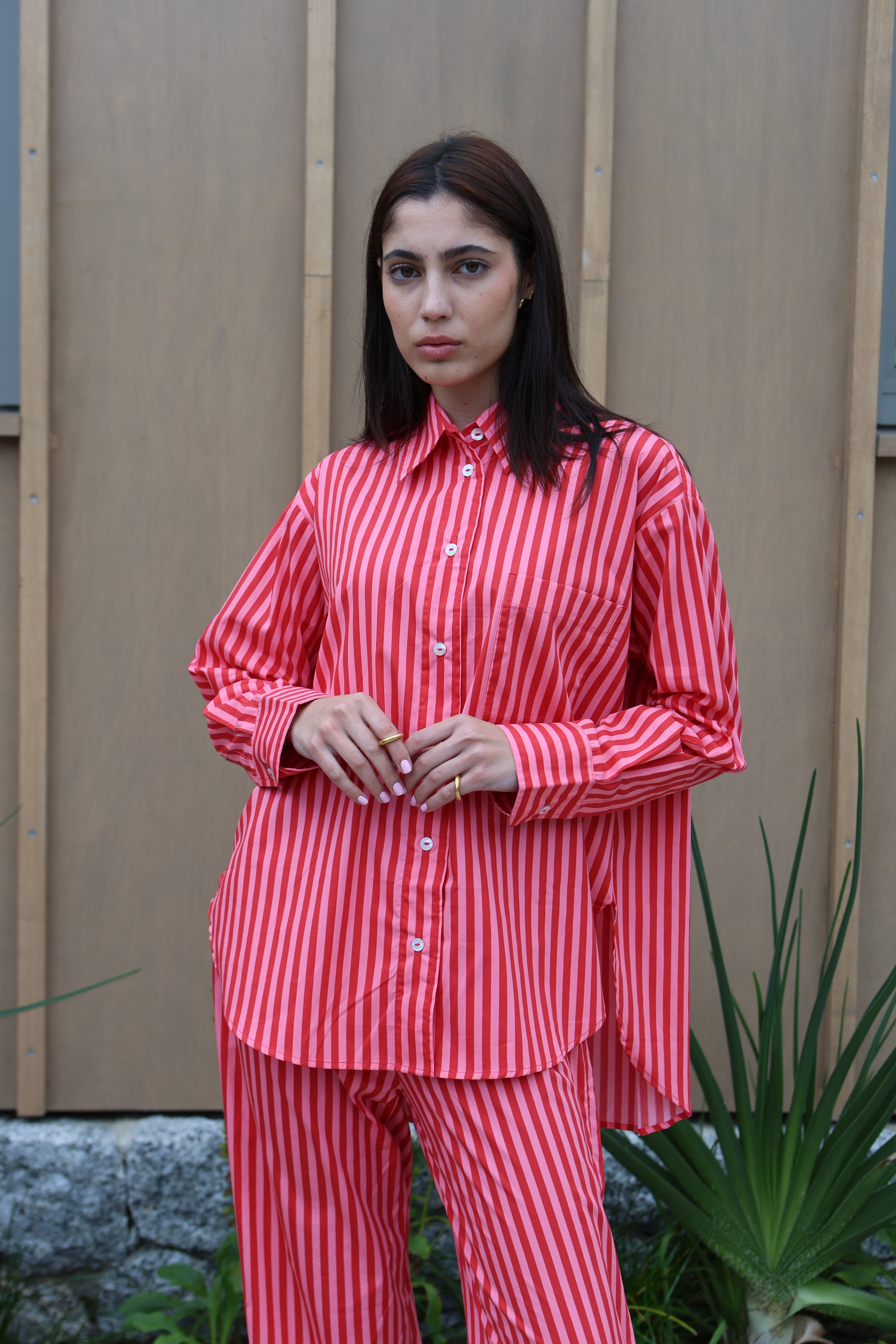 Muna Shirt Hibiscus