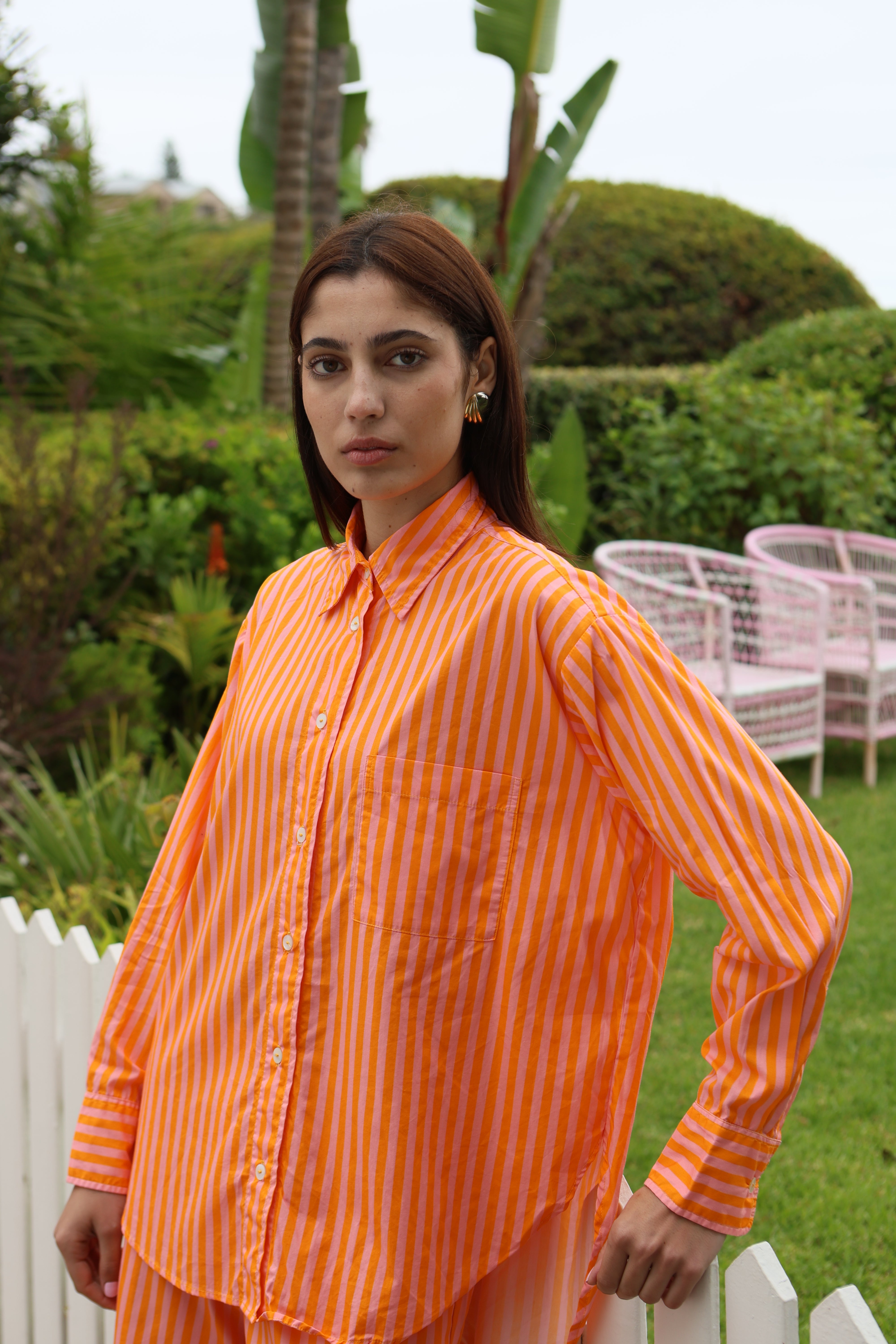 Orange Blossom Muna Shirt
