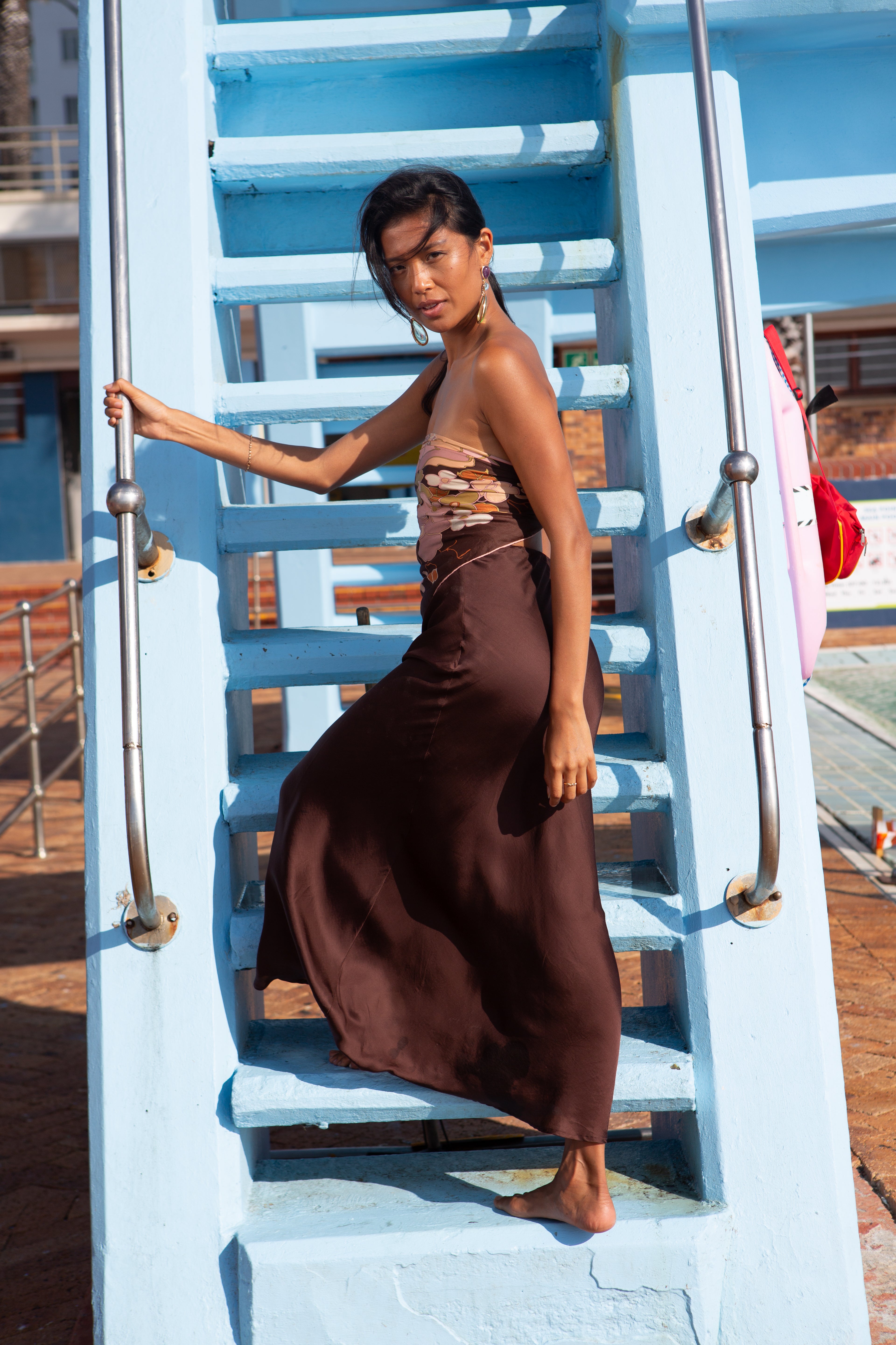 Kimono Maxi Skirt