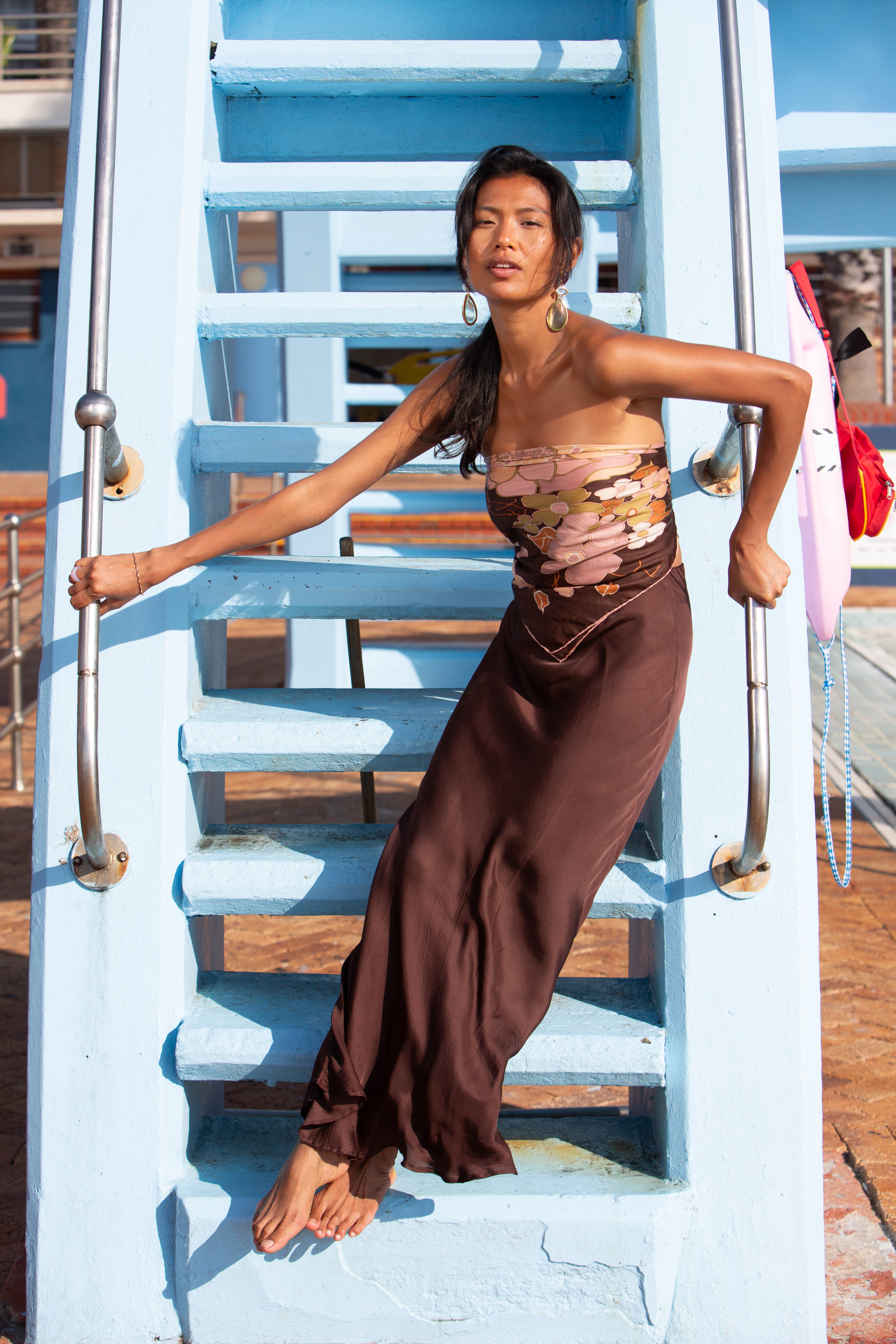 Kimono Maxi Skirt