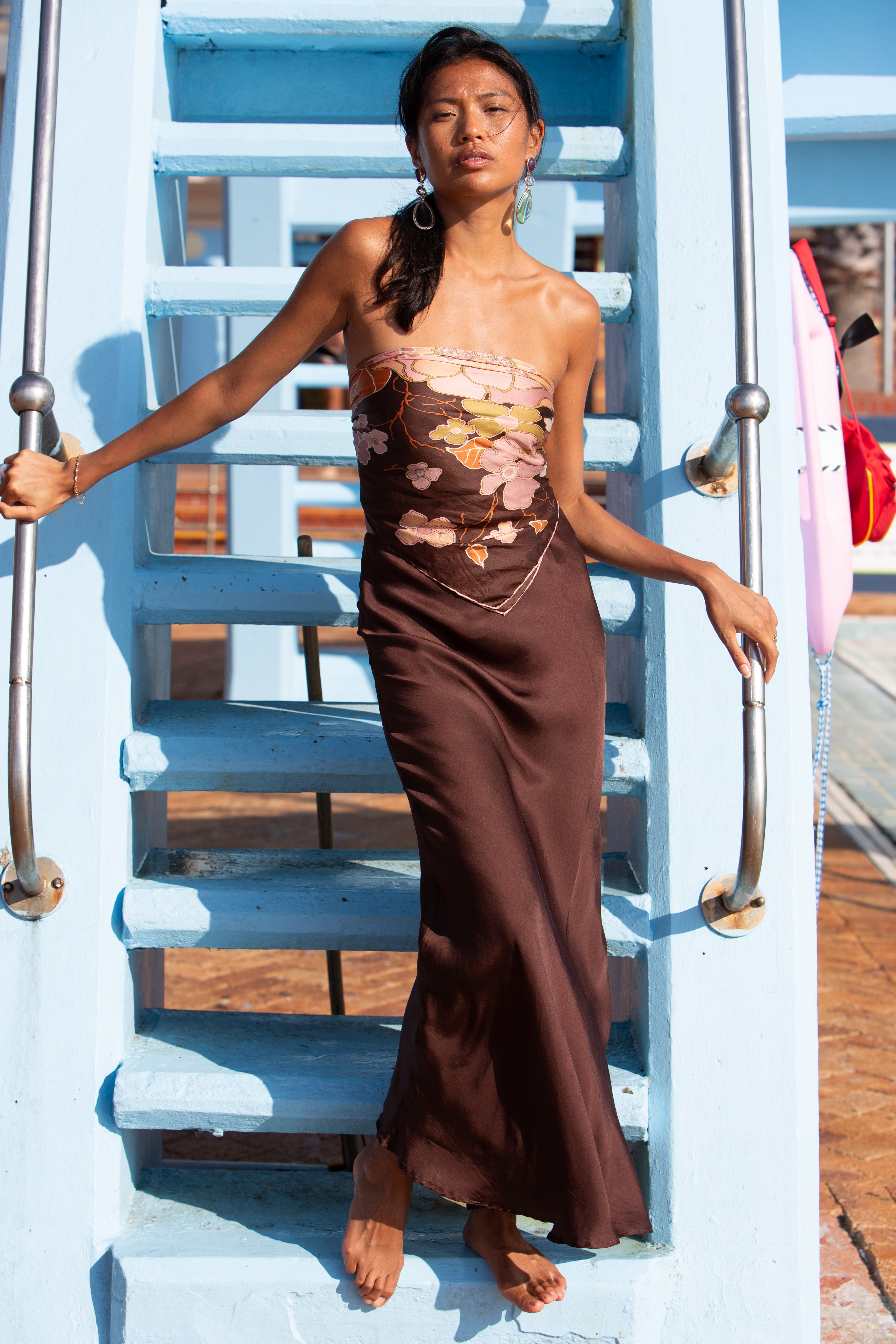 Kimono Maxi Skirt