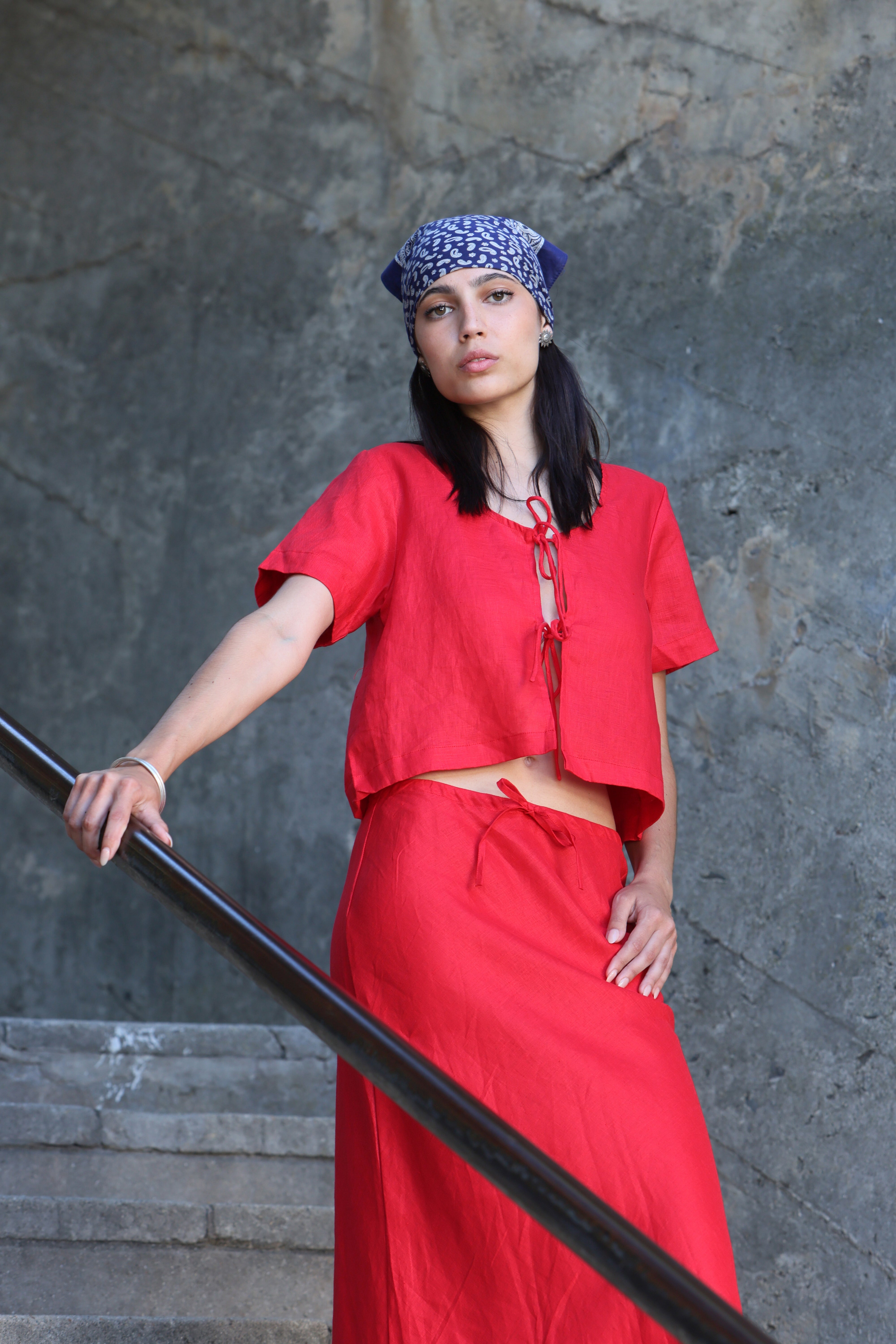 Raja Linen Skirt