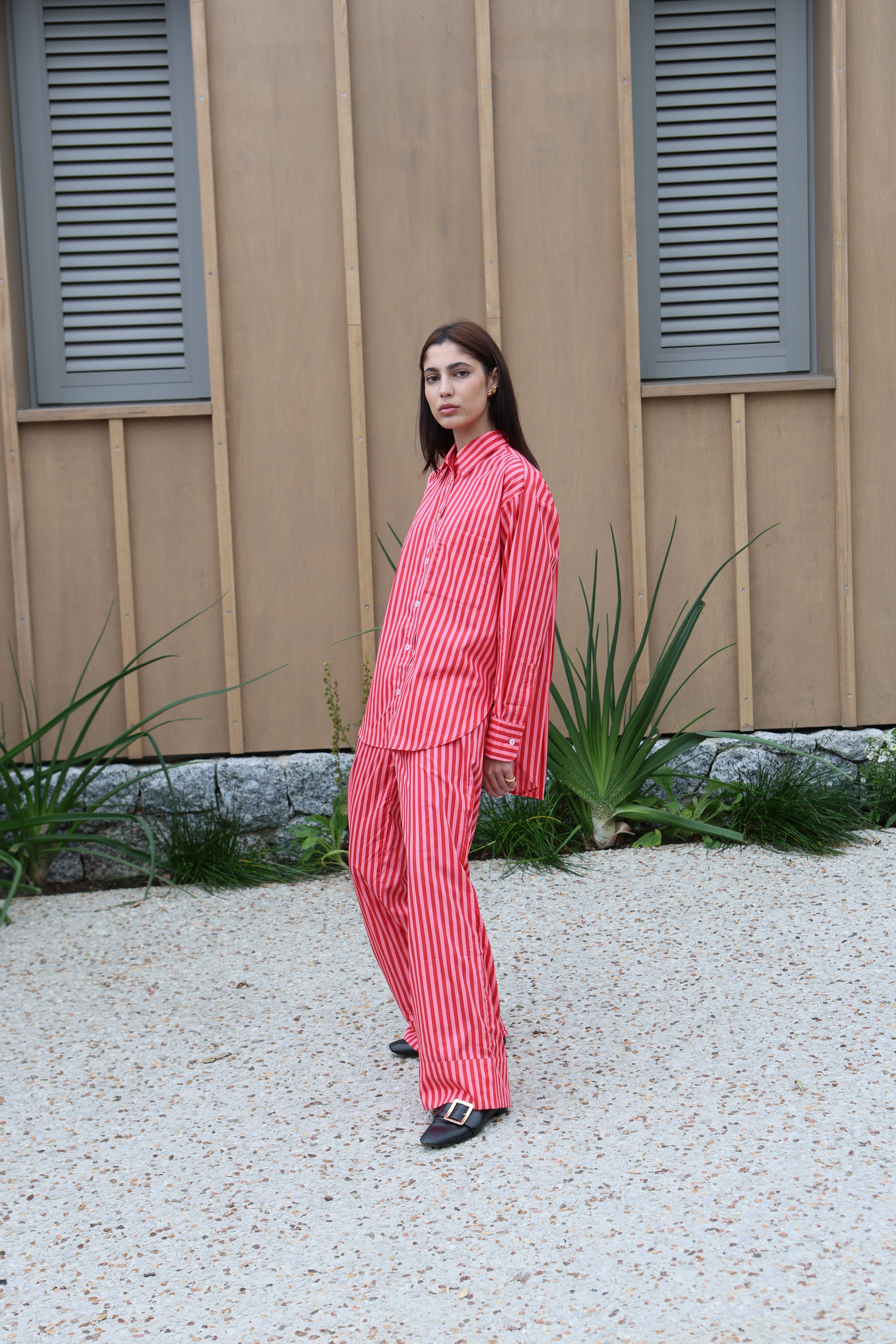Muna Shirt Hibiscus