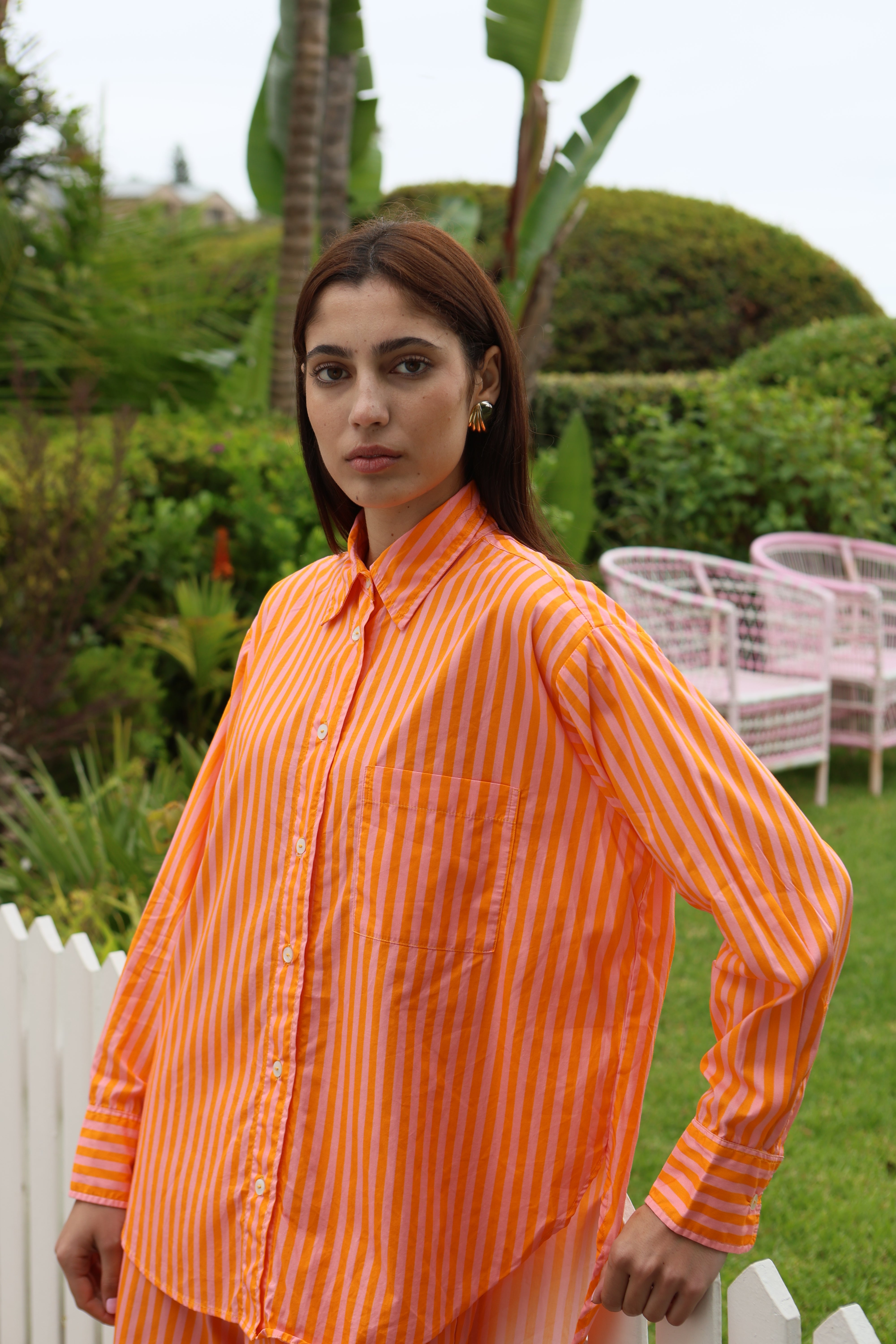 Orange Blossom Muna Shirt