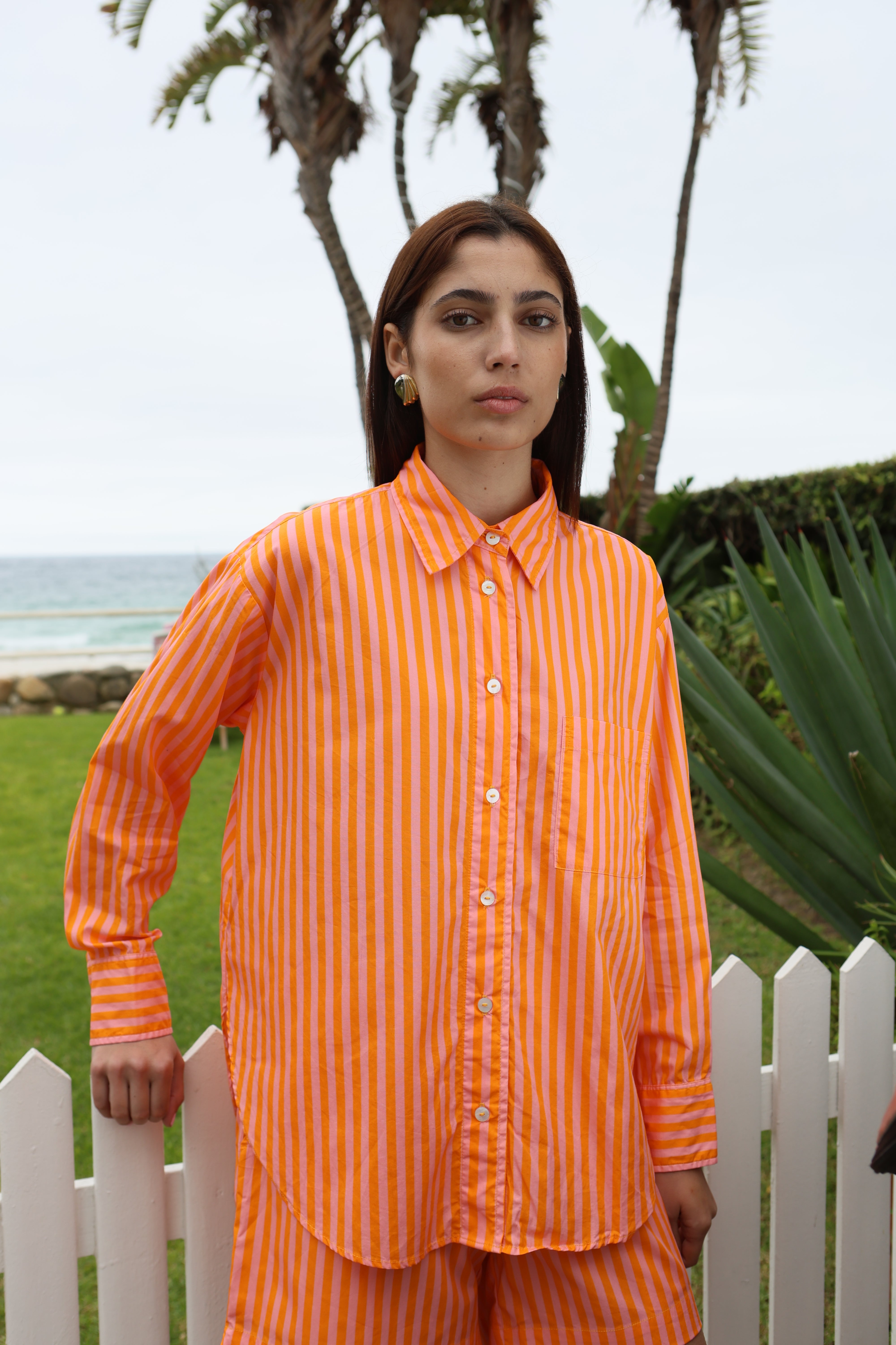 Orange Blossom Muna Shirt