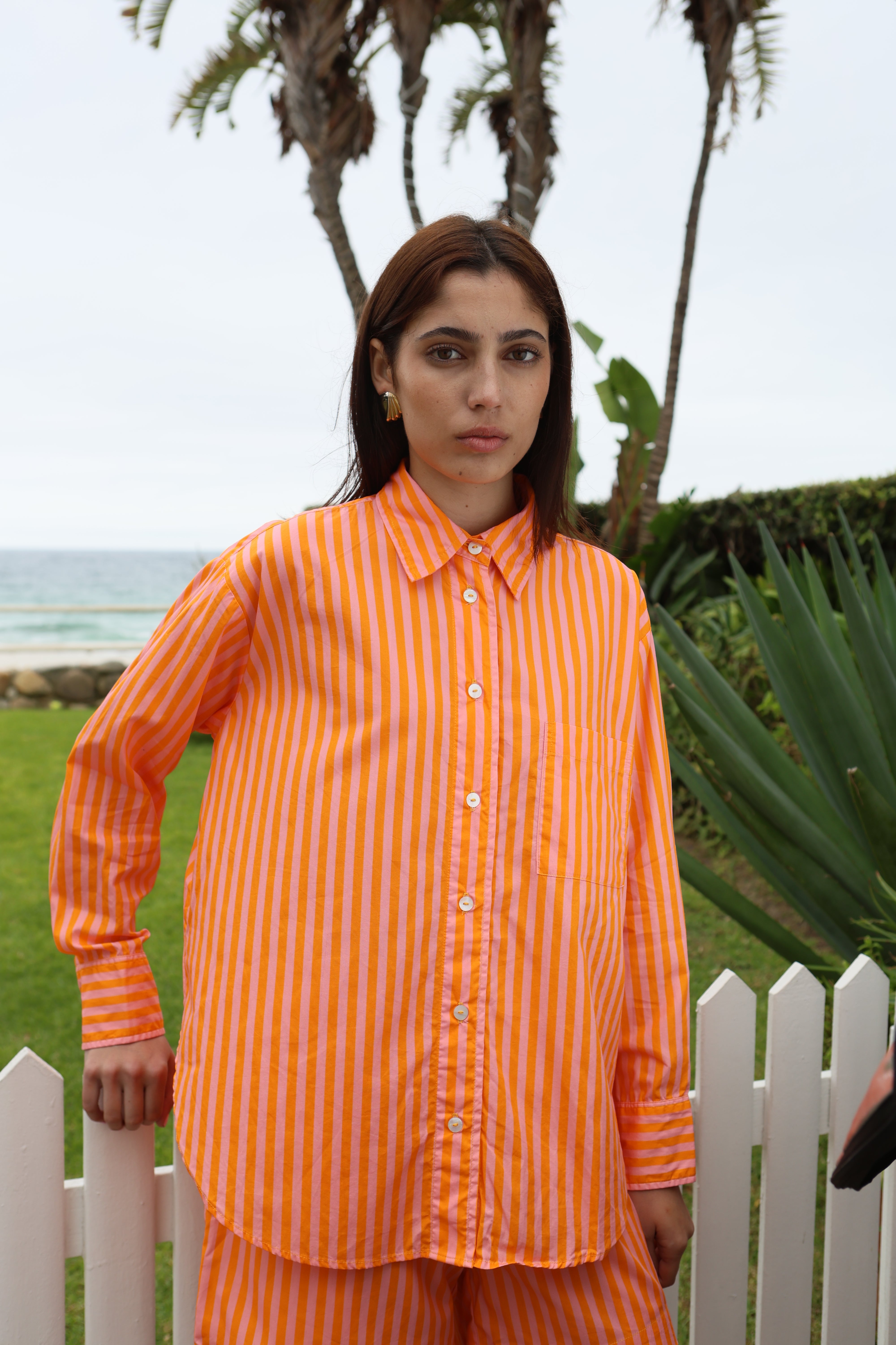 Orange Blossom Muna Shirt
