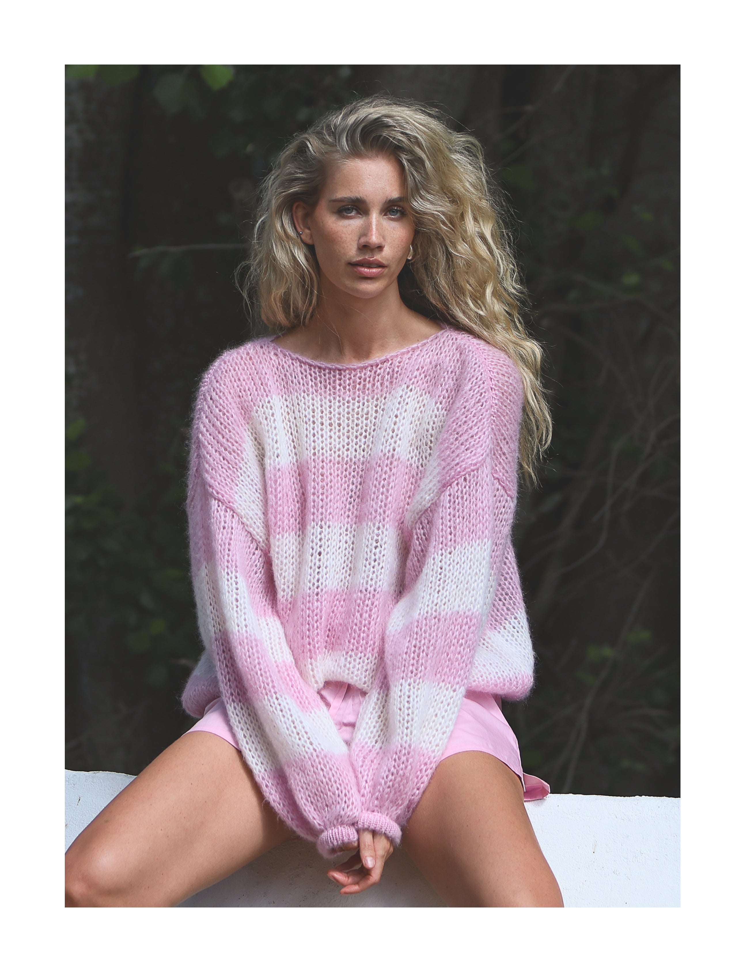 Candy Cloud Mohair Jersey